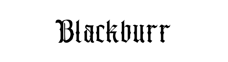 Blackburr  Frei Schriftart Herunterladen
