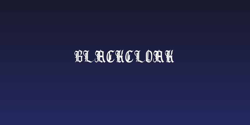 Blackcloak Social Header