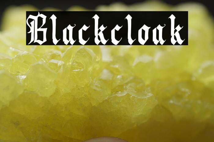 Blackcloak Example 1
