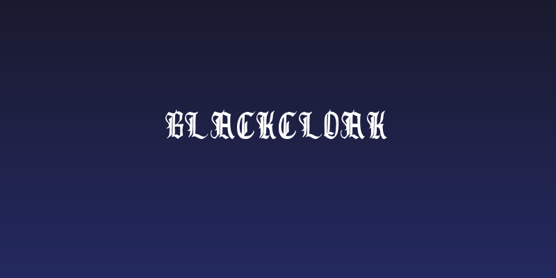 Blackcloak Social Header