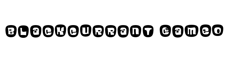 Blackcurrant Cameo لخطوط تنزيل
