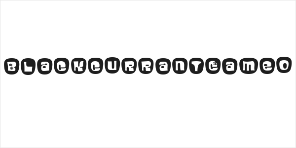 BlackcurrantCameo Logo