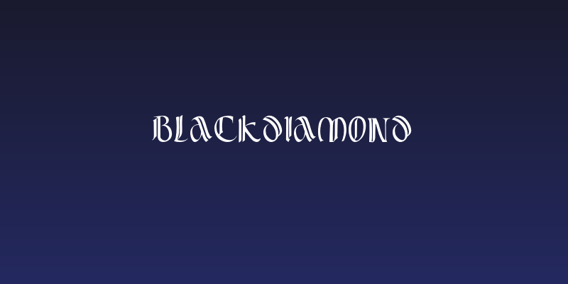 Blackdiamond Social Header