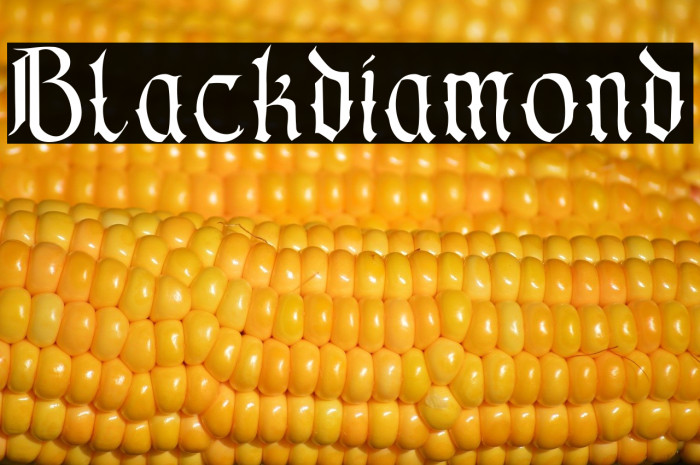 Blackdiamond Example 2