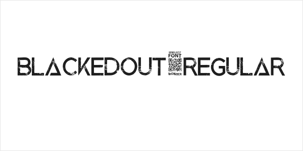 BlackedOut-Regular Logo