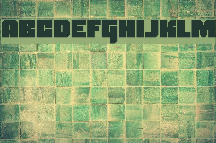 Blackentina4F Font examples