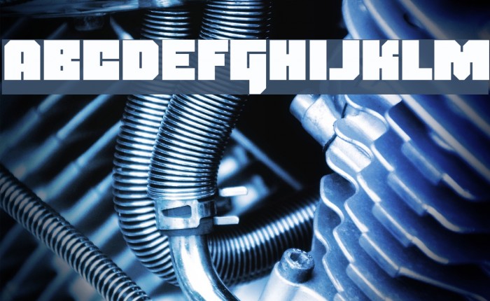 Blackentina4F Font examples