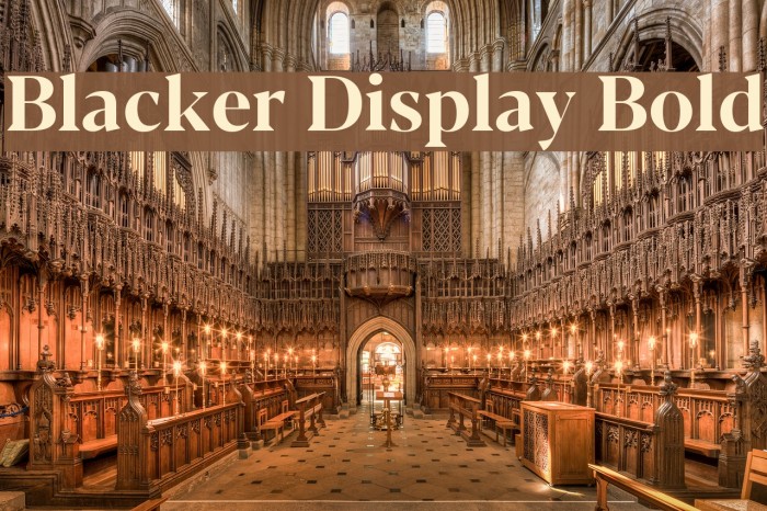 Blacker Display Bold Example 3