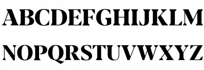 Blacker Display ExtraBold Шрифта ВЕРХНИЙ