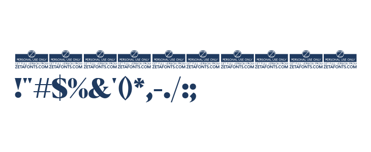 Blacker Display Heavy Other Characters