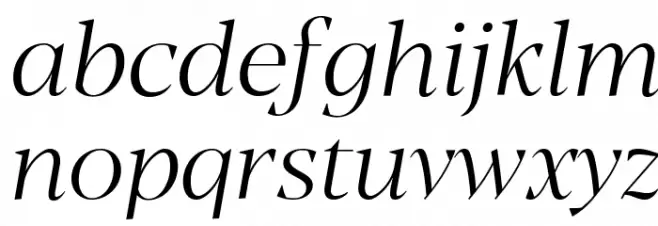 Blacker Display Light Italic خط أحرف صغيرة