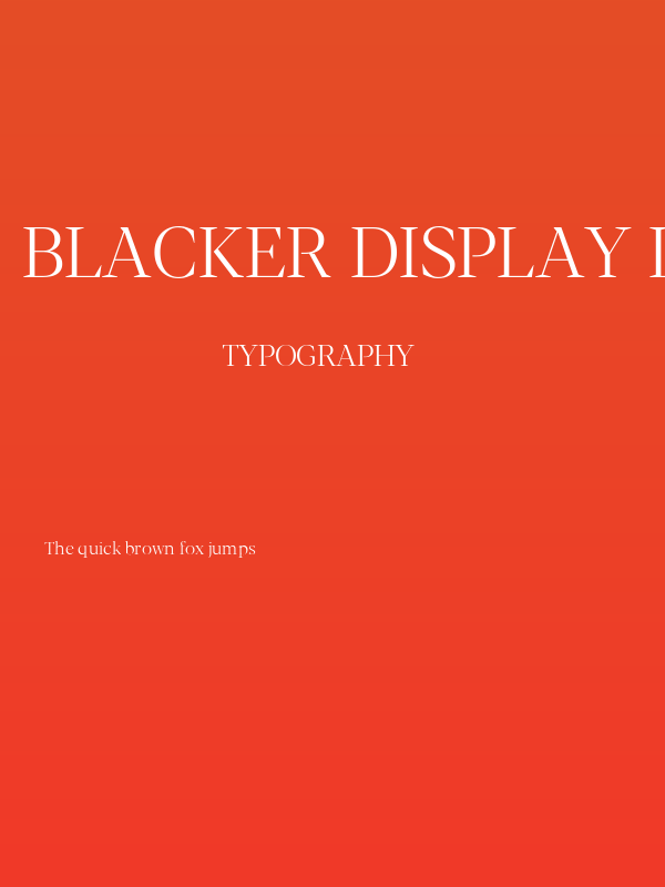 Blacker Display Light Poster