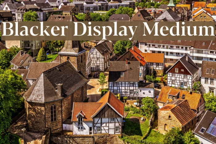 Blacker Display Medium Example 1