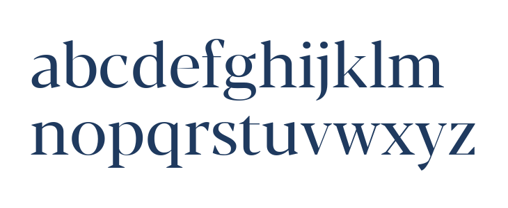 Blacker Display Regular Lowercase