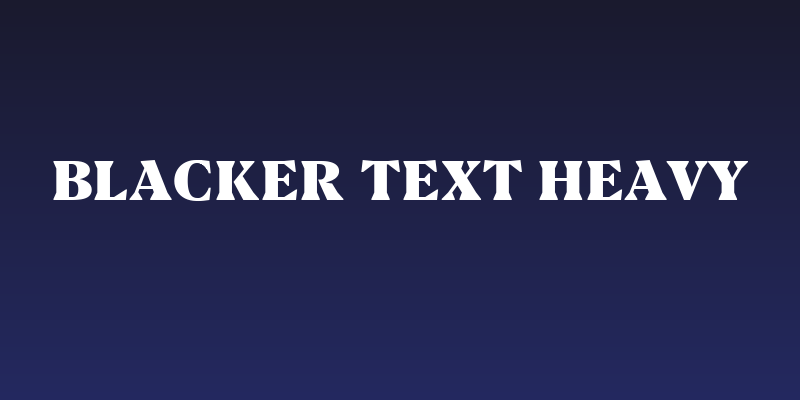 Blacker Text Heavy Social Header