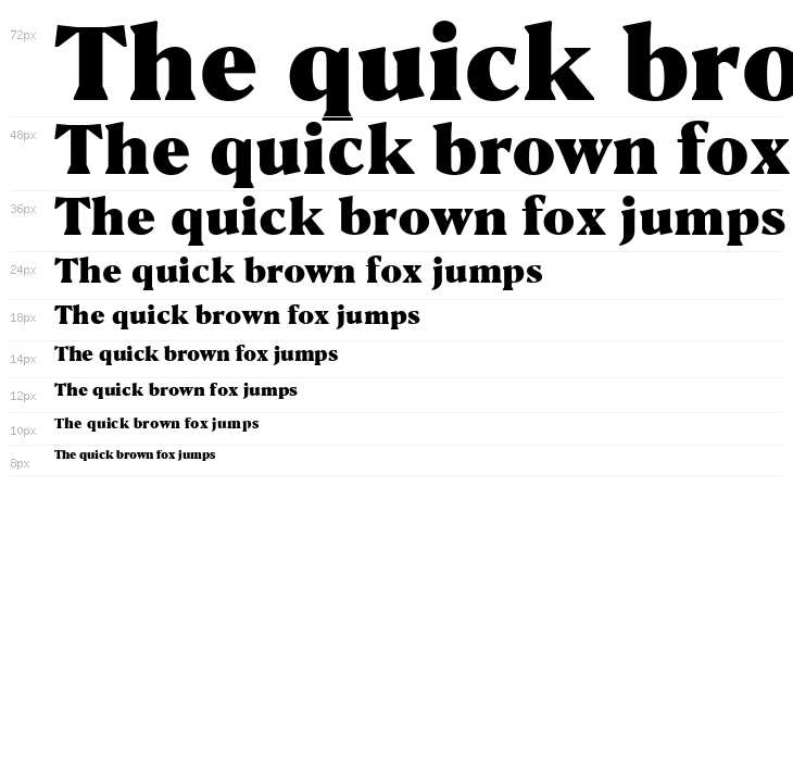 Blacker Text Heavy Waterfall