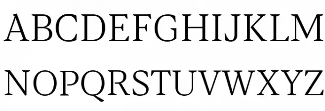 Blacker Text Light Fuentes MAYÚSCULAS
