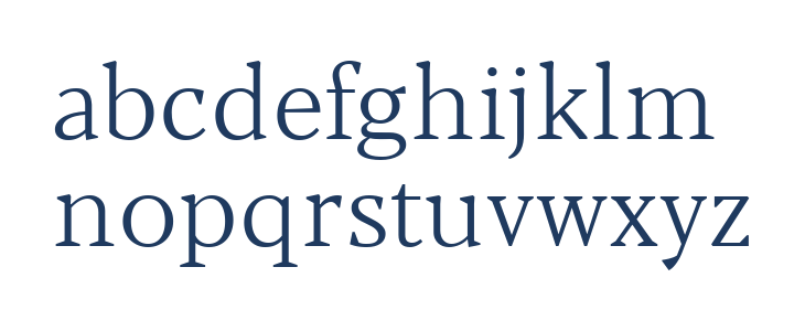 Blacker Text Light Lowercase