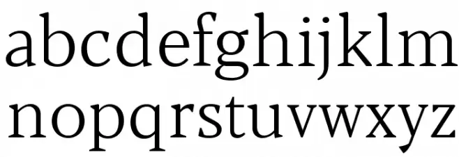Blacker Text Light Fuentes MINÚSCULAS