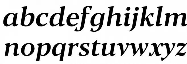 Blacker Text Medium Italic Fonte MINÚSCULAS