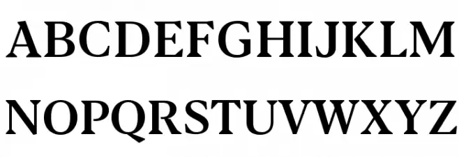 Blacker Text Medium Fuentes MAYÚSCULAS