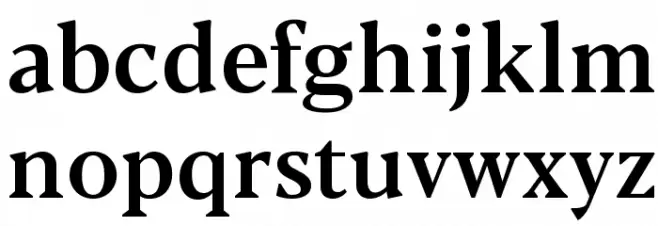 Blacker Text Medium フォント 小文字