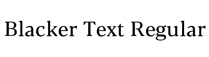 Regular text