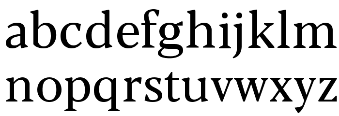 Blacker Text Regular Font LOWERCASE