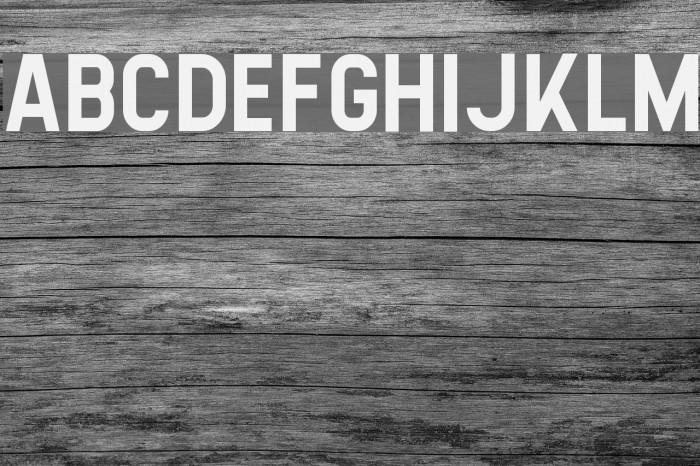 BlackerPapua Font examples