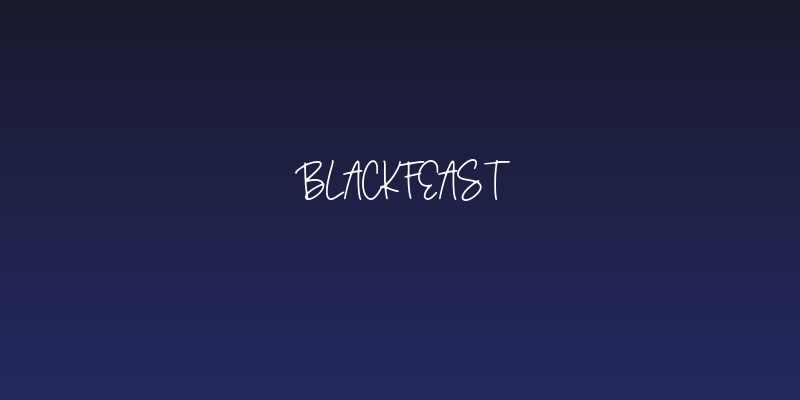 Blackfeast Social Header