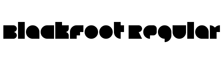 Blackfoot Regular  Fuentes Gratis Descargar