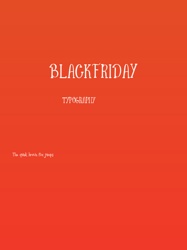 Blackfriday Poster