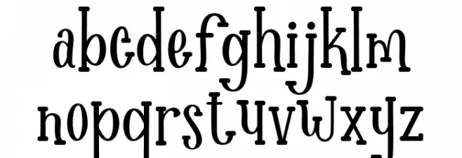 Blackfriday خط أحرف صغيرة