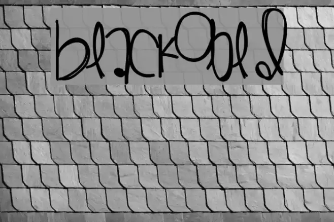 Blackgold Font examples