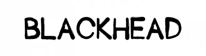 Blackhead  免费字体下载
