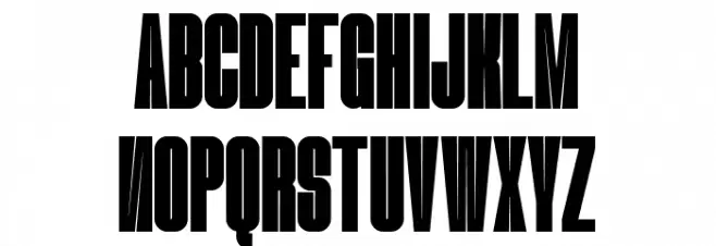 Blackheat Caratteri MINUSCOLO