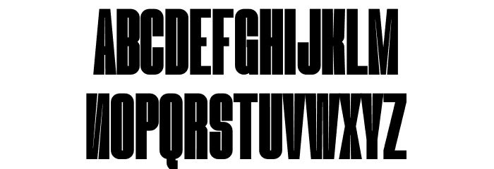 Blackheat Font LOWERCASE