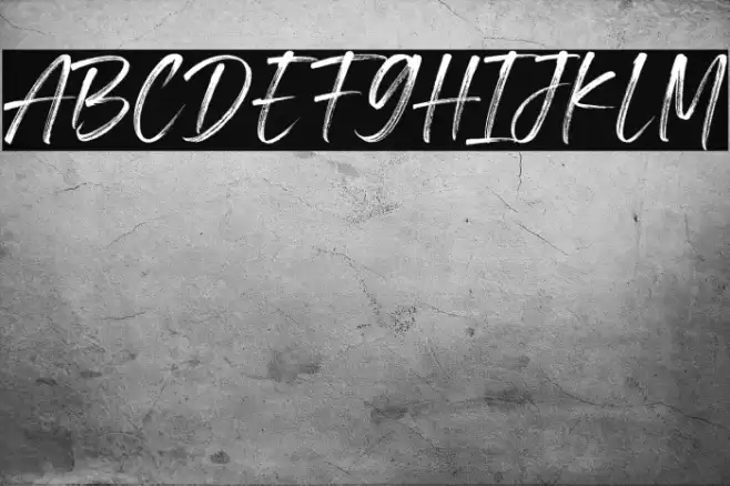 Blackhills Demo Font examples