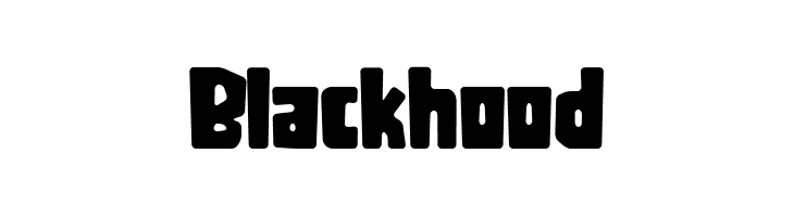 Blackhood  免费字体下载