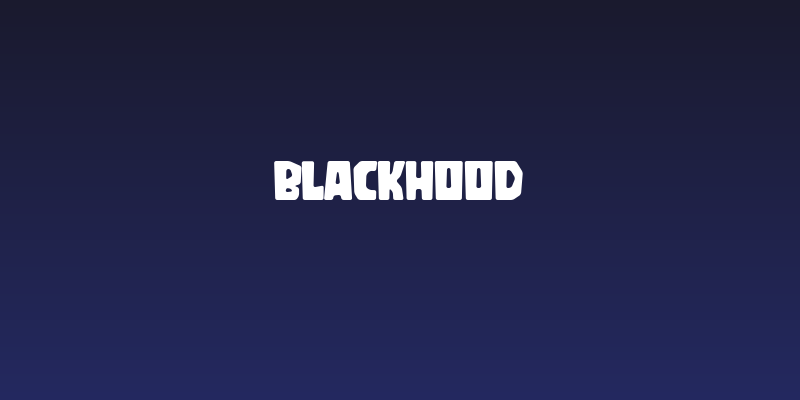 Blackhood Social Header