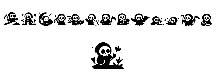 Blackhunter Font OTHER CHARS
