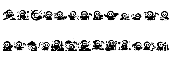 Blackhunter Font UPPERCASE