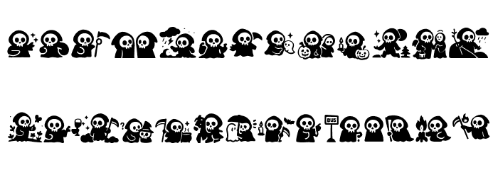 Blackhunter Font LOWERCASE