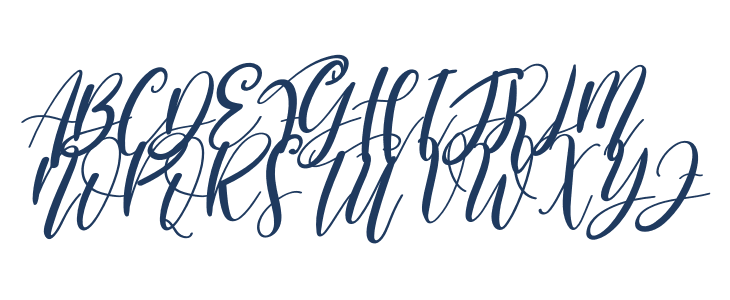 Blackink2 Uppercase