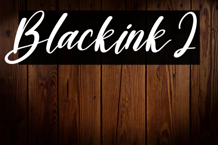 Blackink2 Example 1