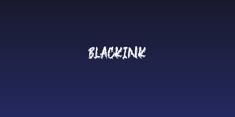 Blackink Social Header