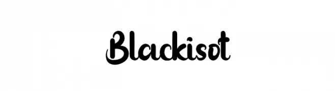 Blackisot  Fuentes Gratis Descargar