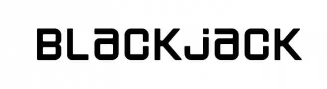 Blackjack  नि: शुल्क फ़ॉन्ट्स डाउनलोड