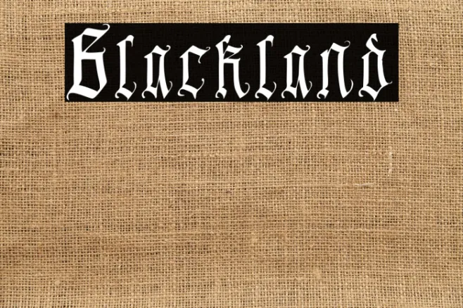 Blackland Example 2