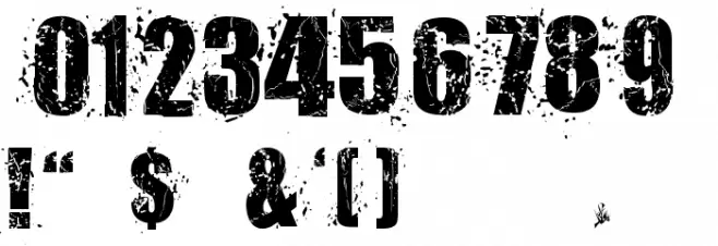 Blackleafs Font OTHER CHARS